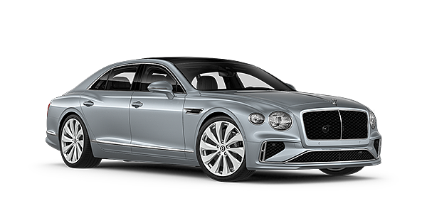 Bentley Singapore New Bentley Flying Spur sedan front three quarter in Silverlake paint