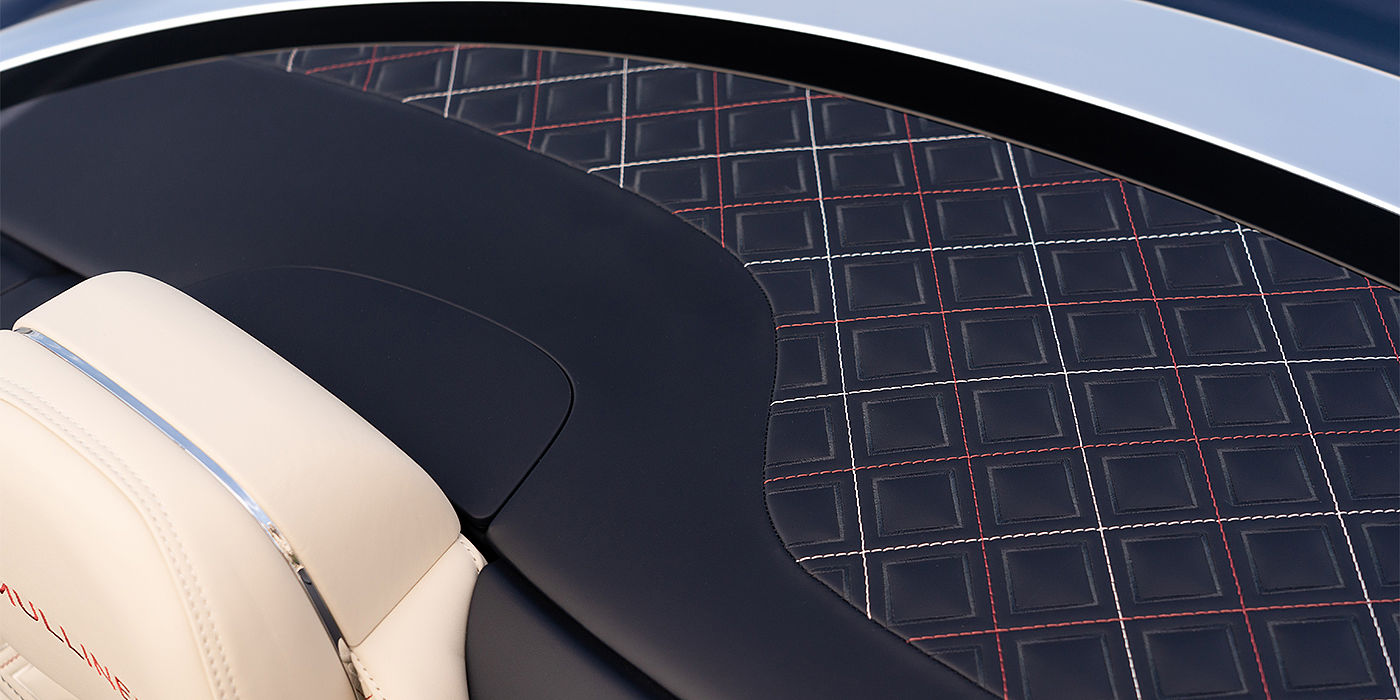 Bentley Singapore Bentley Continental GTC Mulliner convertible seat and cross stitched tonneau cover